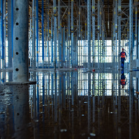 coopérative industrielle, Cherpines, Confignon, chantier