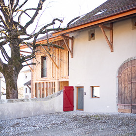 4 logements dans une ferme et dépendances, Cartigny, 2023